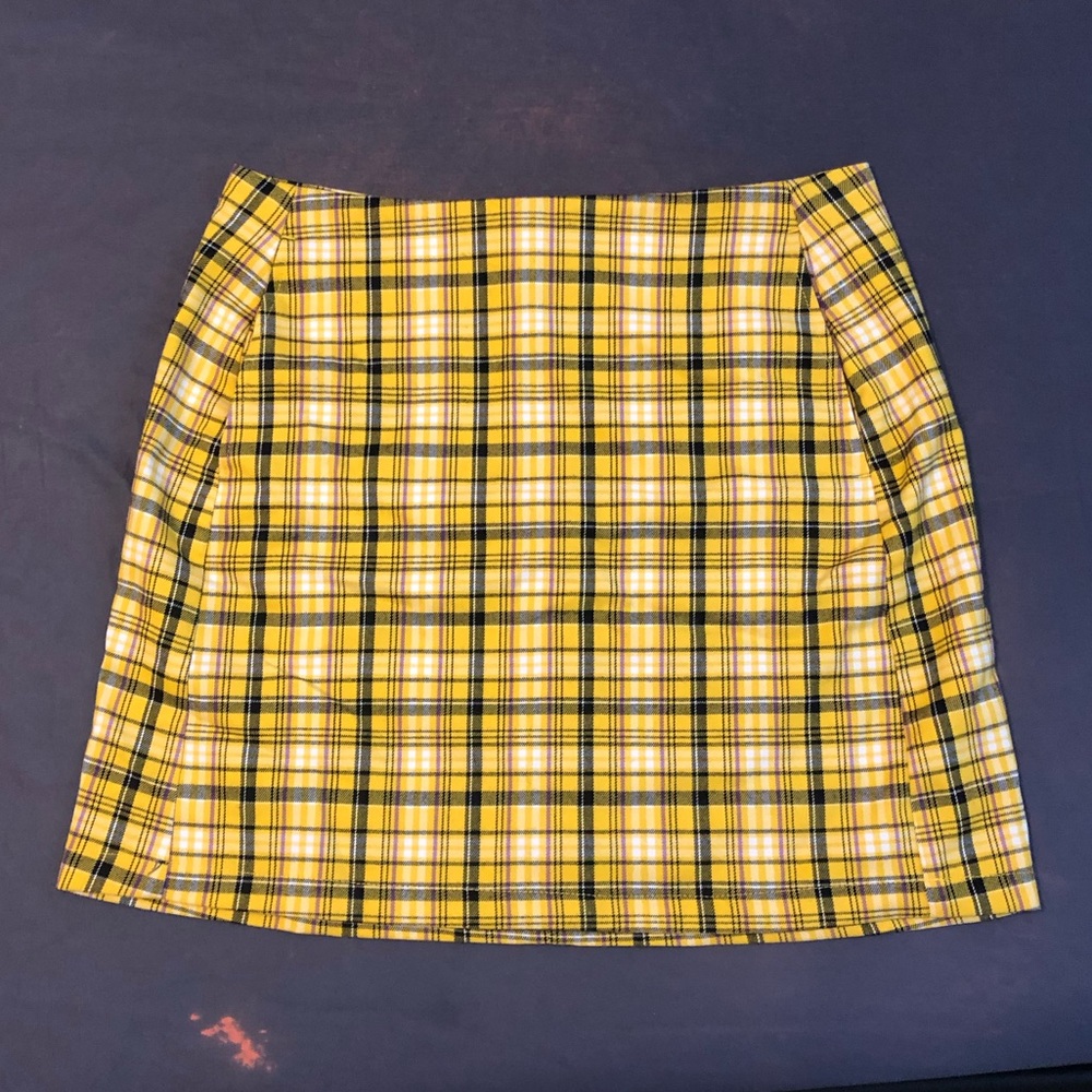 Plaid skirt